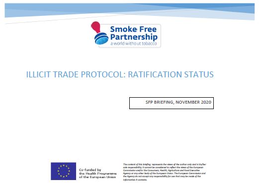 SFP Briefing on the Illicit Trade Protocol Ratification Status 